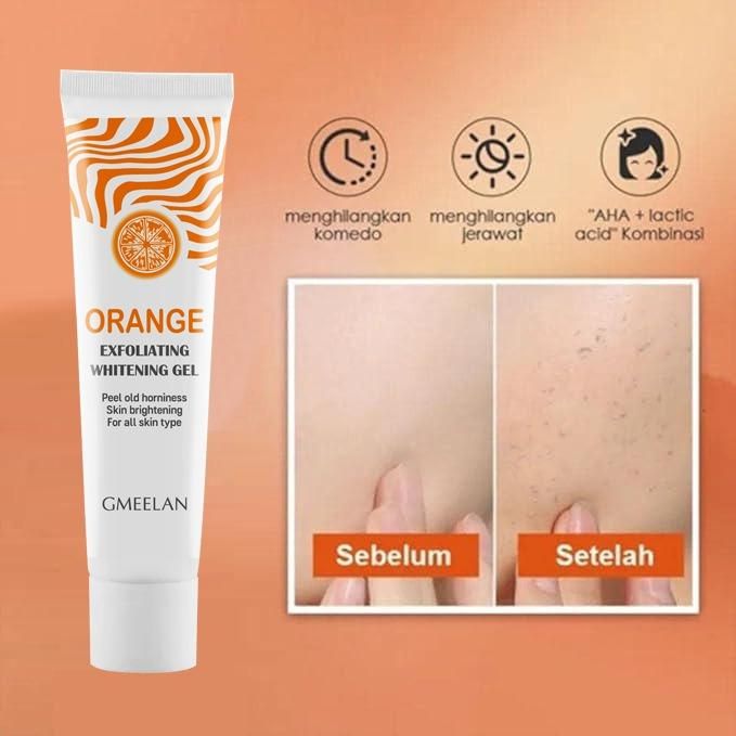 Orange Exfoliating Gel Whitening Gmeelan Orange Gmeelan Gel Face Whitening